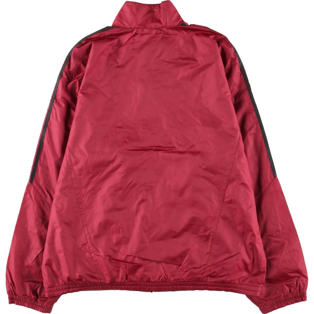 00'S Adidas nylon jacket, men's size L Nylon red type Vintage Second Hand