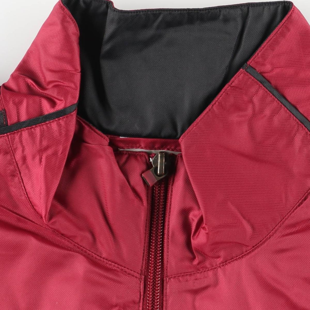 00'S Adidas nylon jacket, men's size L Nylon red type Vintage Second Hand