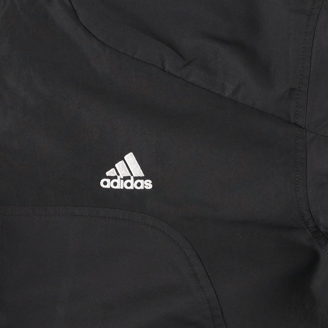 00'S adidas windbreaker, men's size M polyester black type Vintage Second Hand