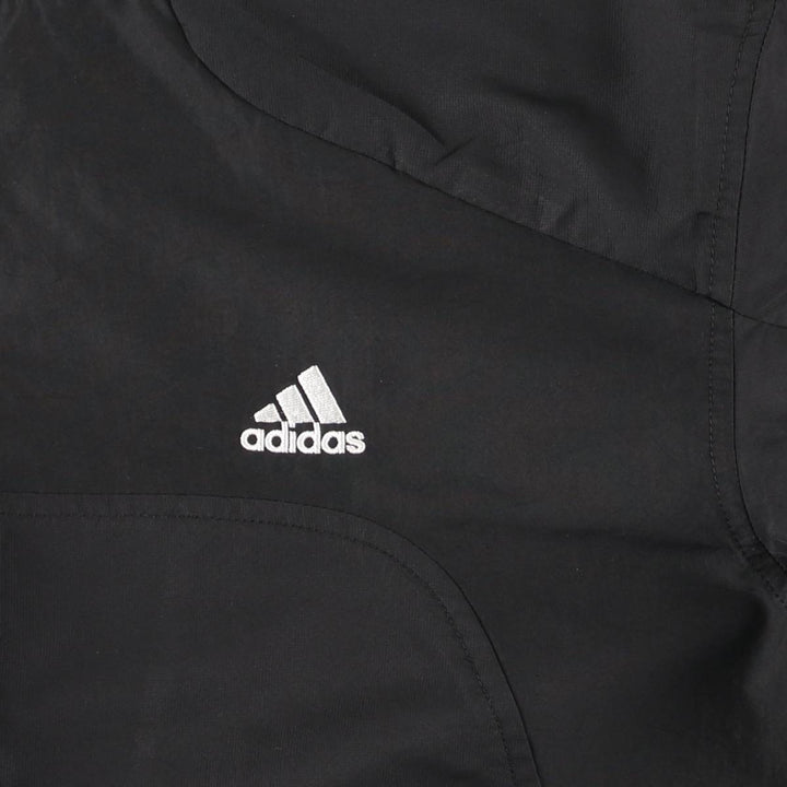 00'S adidas windbreaker, men's size M polyester black type Vintage Second Hand