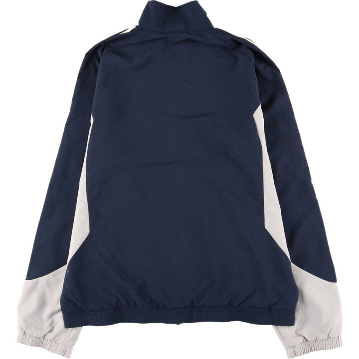 00'S adidas windbreaker, men's size L polyester navy blue type Vintage Second Hand