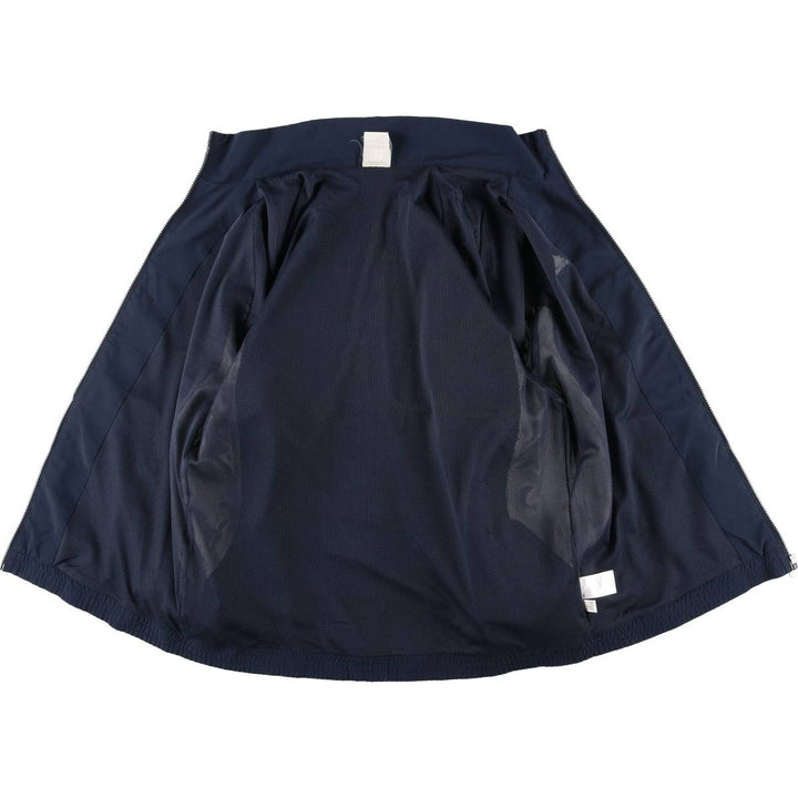 00'S adidas windbreaker, men's size L polyester navy blue type Vintage Second Hand