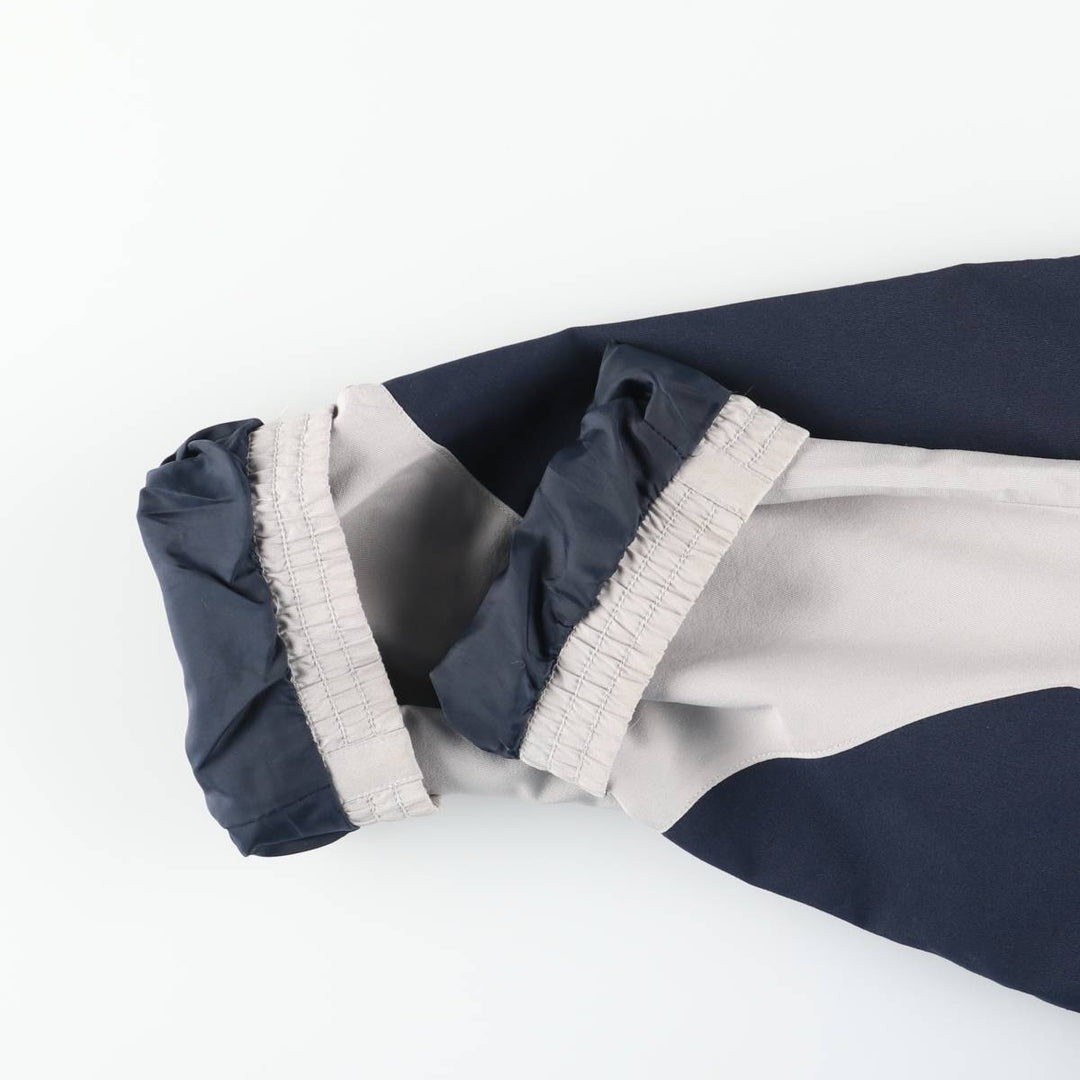 00'S adidas windbreaker, men's size L polyester navy blue type Vintage Second Hand