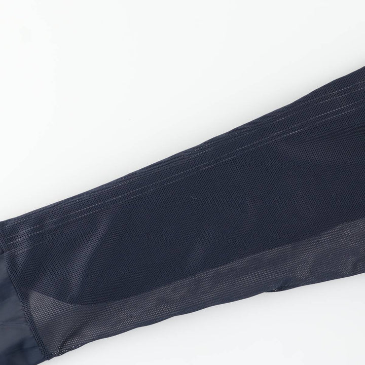 00'S adidas windbreaker, men's size L polyester navy blue type Vintage Second Hand