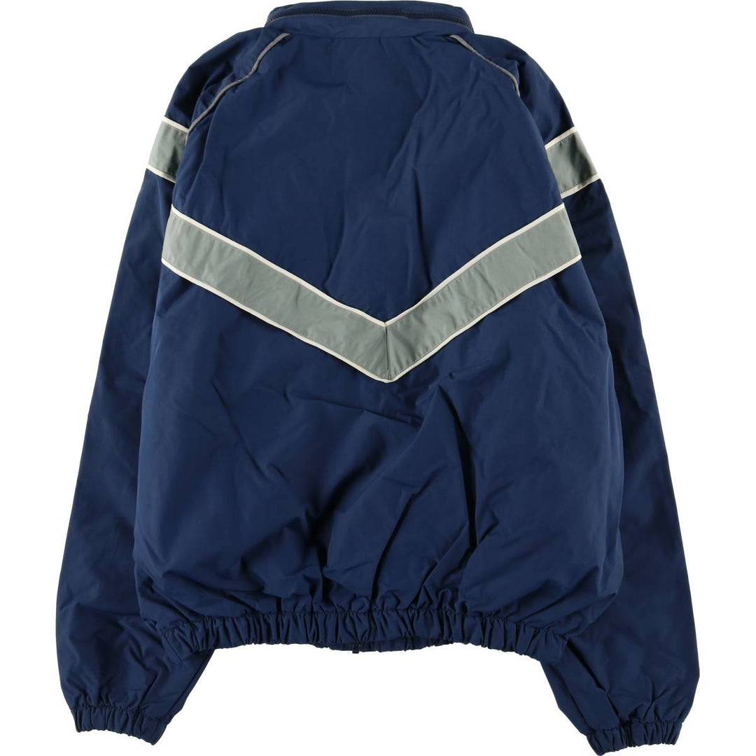 2000'S US Military SKILCRAFT PTU Training Jacket, Nylon, Made in USA, Medium Nylon navy blue type Vintage Second Hand