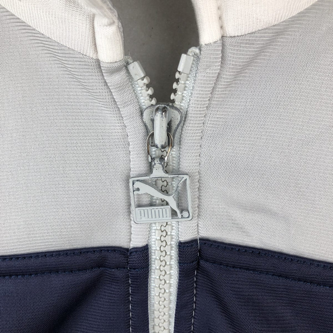 Vintage 90'S Puma Track Jacket, Men's Size Medium polyester gray type Vintage Second Hand