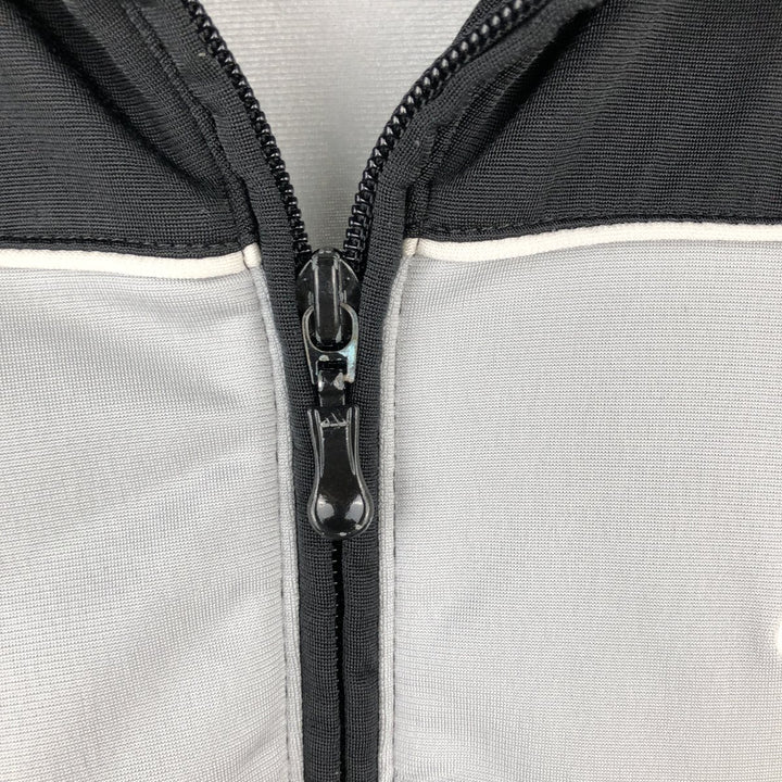 00'S adidas jersey track jacket, men's size L polyester black type Vintage Second Hand