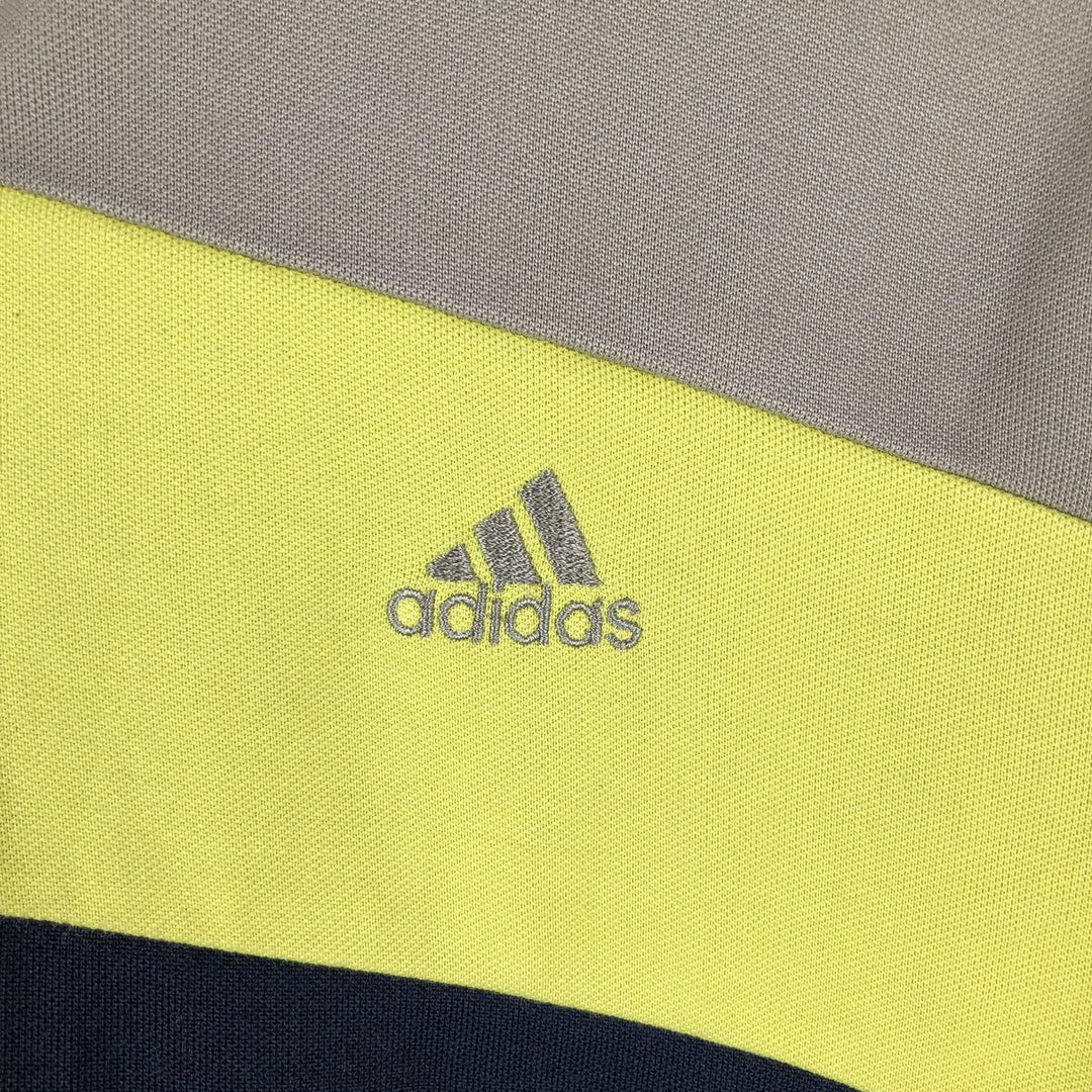 00'S adidas jersey track jacket, men's size S cotton black type Vintage Second Hand