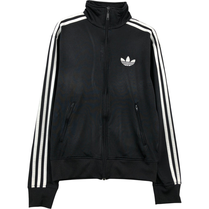 Adidas Originals Jersey Track Jacket Men's S polyester black type Vintage Second Hand