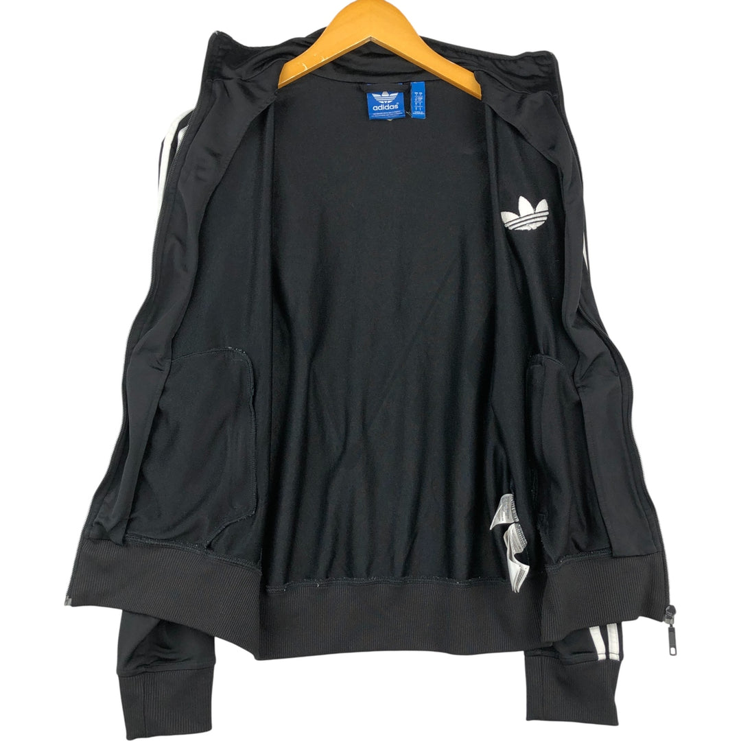 Adidas Originals Jersey Track Jacket Men's S polyester black type Vintage Second Hand