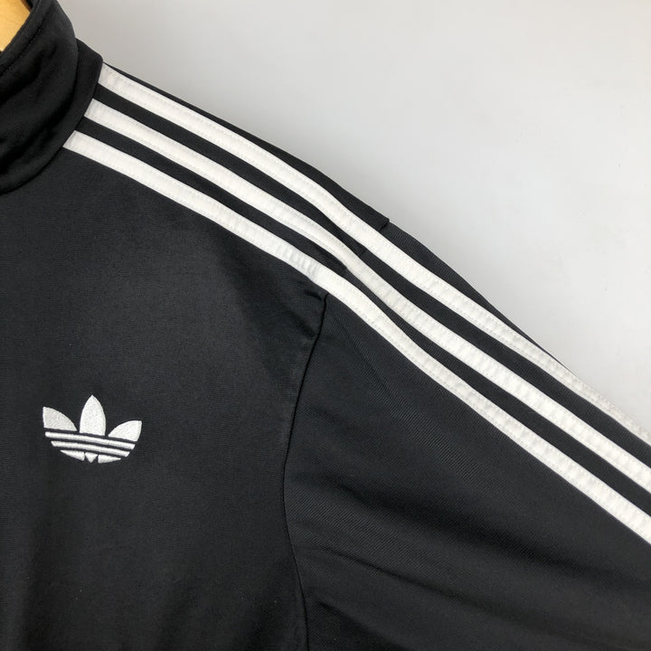 Adidas Originals Jersey Track Jacket Men's S polyester black type Vintage Second Hand