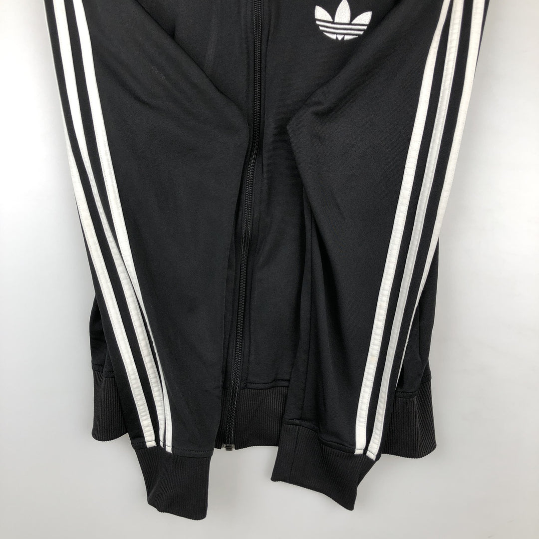 Adidas Originals Jersey Track Jacket Men's S polyester black type Vintage Second Hand
