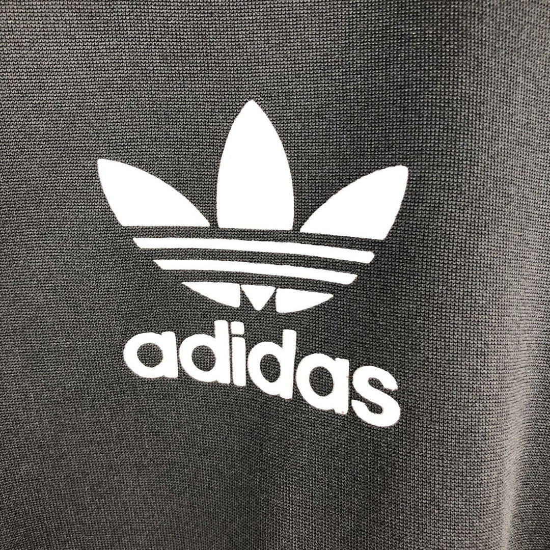 2000'S adidas Originals Jersey Hoodie Track Jacket, Men's Size Medium polyester black type Vintage Second Hand