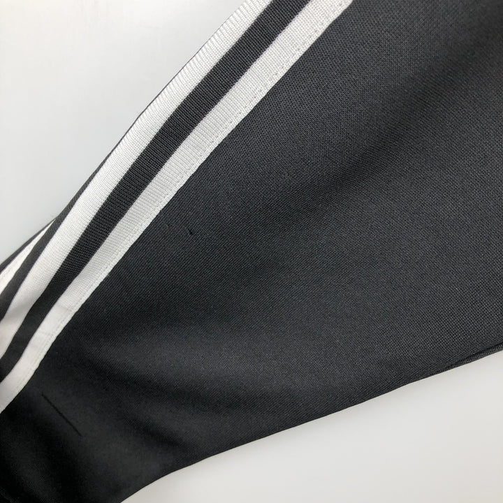 2000'S adidas Originals Jersey Hoodie Track Jacket, Men's Size Medium polyester black type Vintage Second Hand