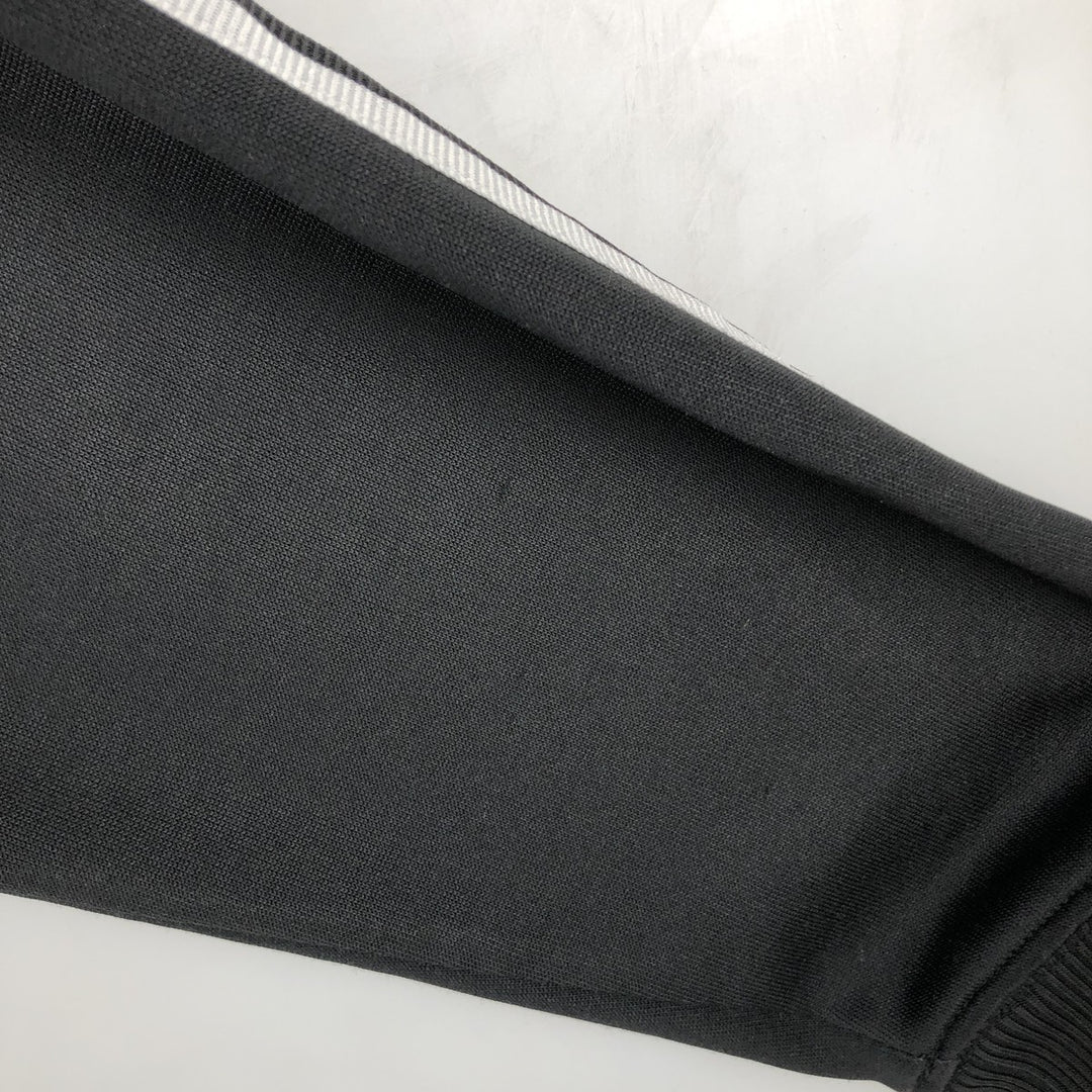 2000'S adidas Originals Jersey Hoodie Track Jacket, Men's Size Medium polyester black type Vintage Second Hand