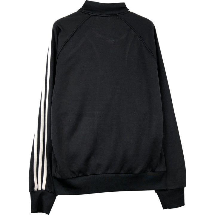 Adidas Originals Jersey Track Jacket Men's M polyester black type Vintage Second Hand
