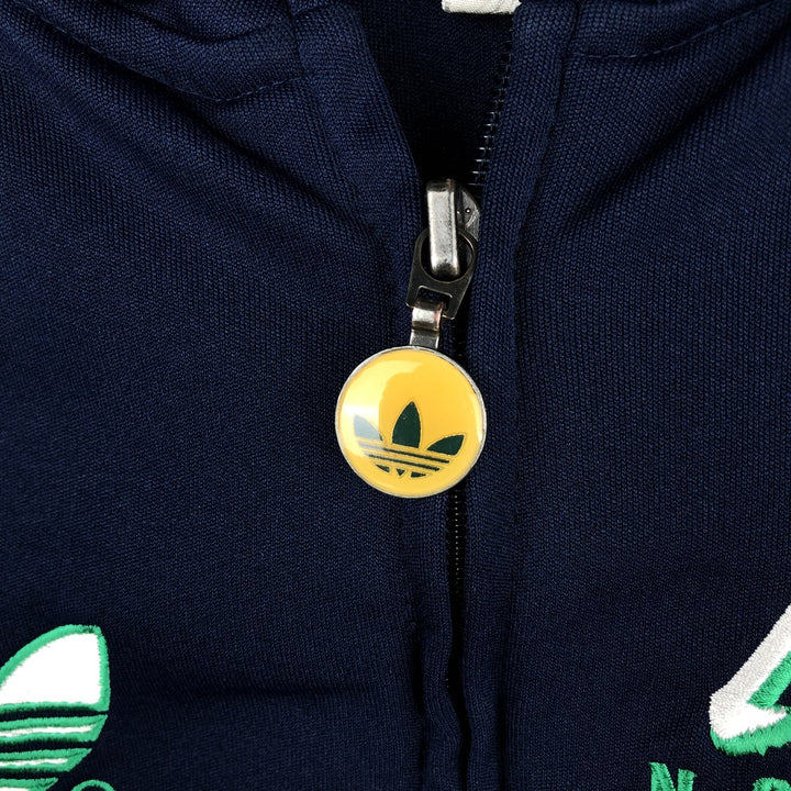 Adidas Originals Notre Dame Fighting Irish Track Jacket, Men's Size Medium unclear navy blue type Vintage Second Hand