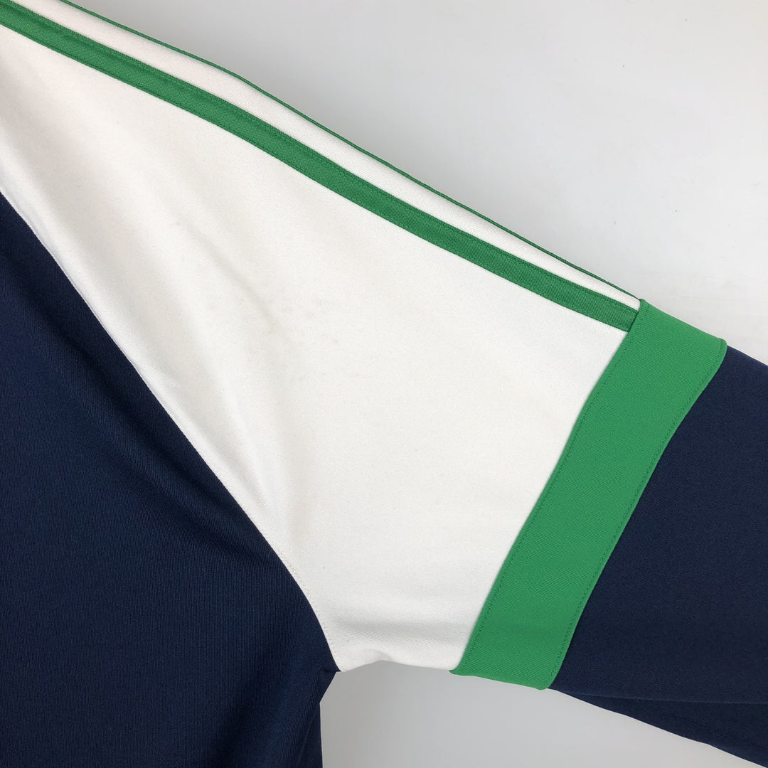 Adidas Originals Notre Dame Fighting Irish Track Jacket, Men's Size Medium unclear navy blue type Vintage Second Hand