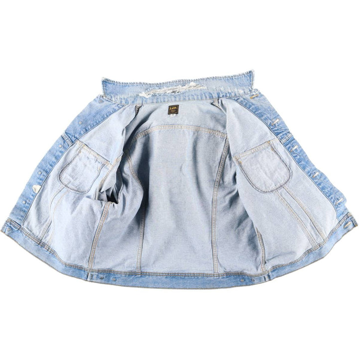 Vintage Lee denim jacket, made in Canada, men's size XL unclear blue type Vintage Second Hand