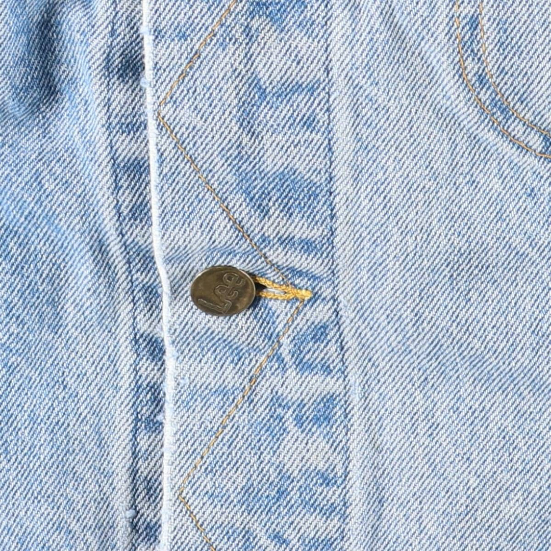 Vintage Lee denim jacket, made in Canada, men's size XL unclear blue type Vintage Second Hand