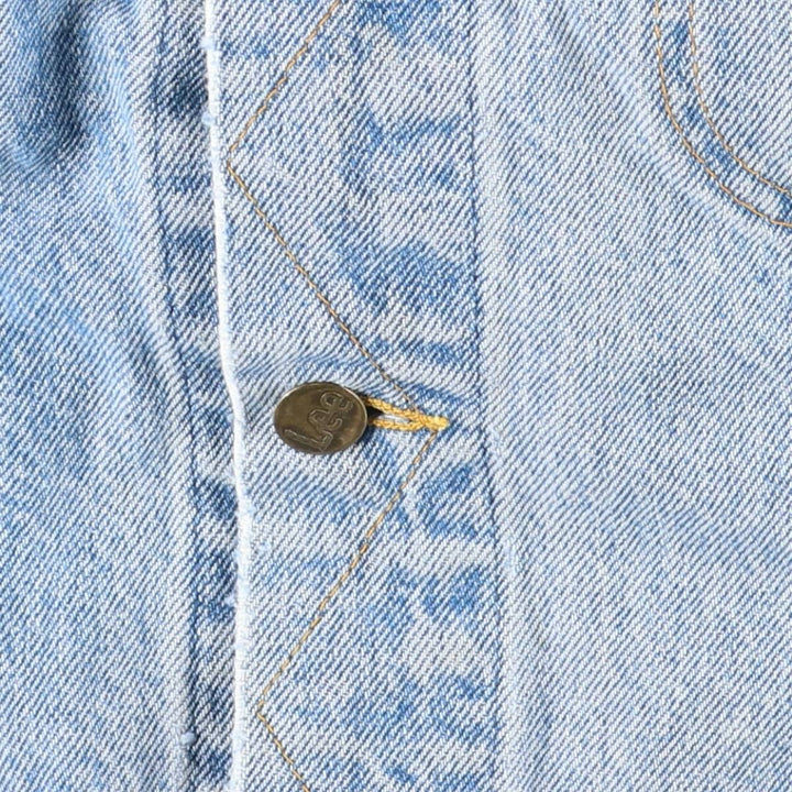 Vintage Lee denim jacket, made in Canada, men's size XL unclear blue type Vintage Second Hand
