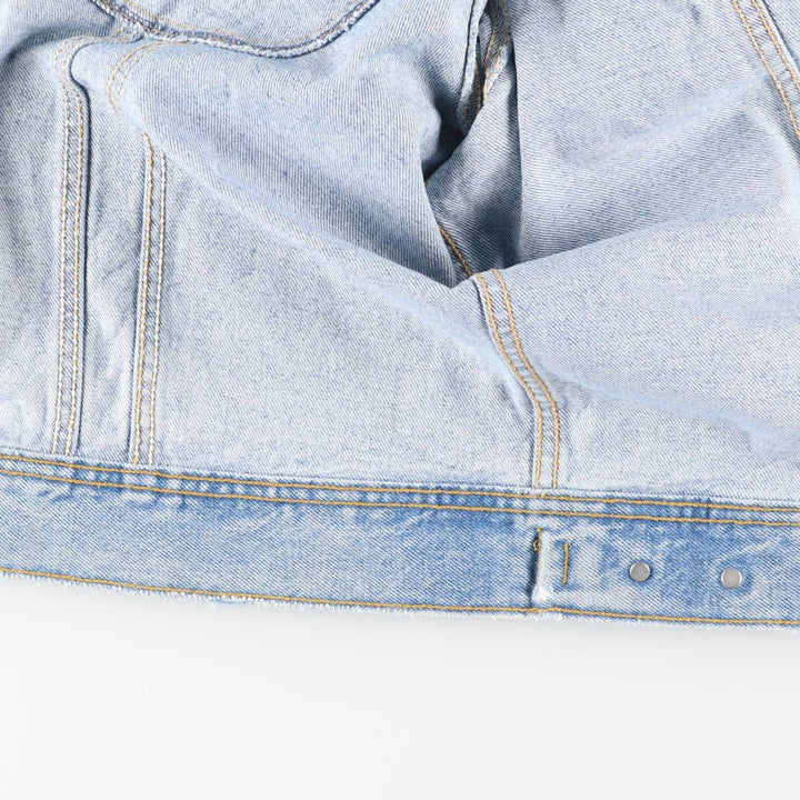 Vintage Lee denim jacket, made in Canada, men's size XL unclear blue type Vintage Second Hand