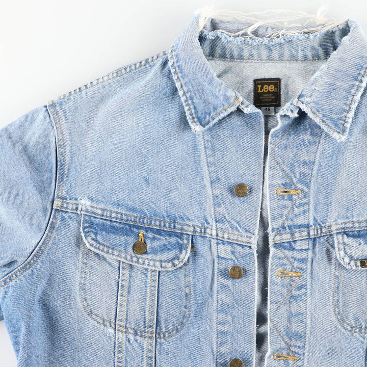 Vintage Lee denim jacket, made in Canada, men's size XL unclear blue type Vintage Second Hand