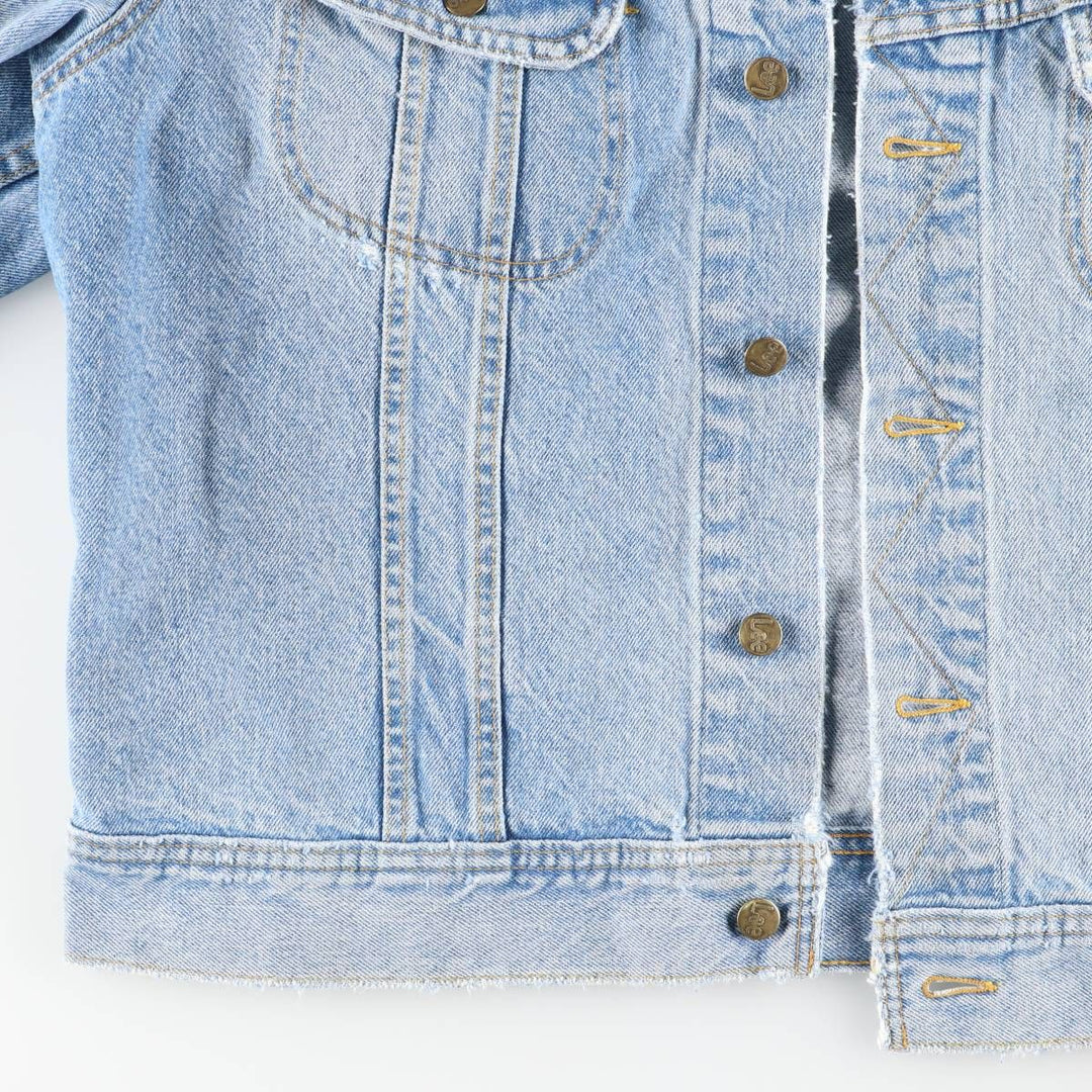 Vintage Lee denim jacket, made in Canada, men's size XL unclear blue type Vintage Second Hand