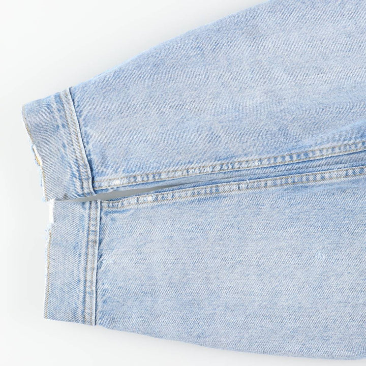 Vintage Lee denim jacket, made in Canada, men's size XL unclear blue type Vintage Second Hand