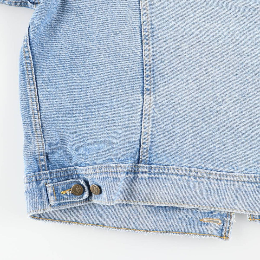 Vintage Lee denim jacket, made in Canada, men's size XL unclear blue type Vintage Second Hand