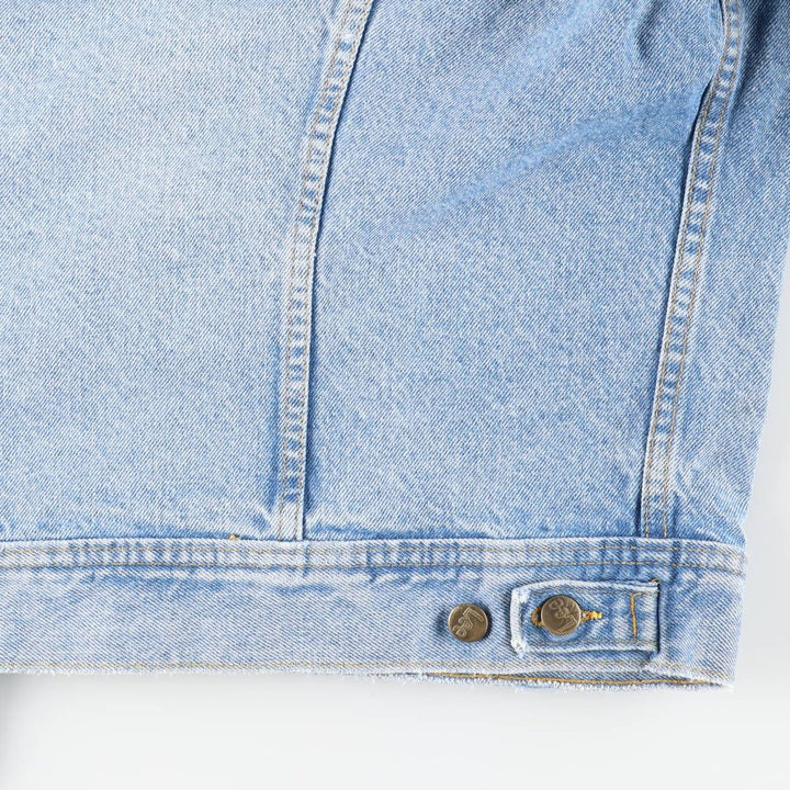 Vintage Lee denim jacket, made in Canada, men's size XL unclear blue type Vintage Second Hand