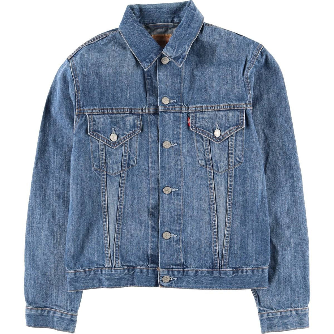 Levi's 72530-0021 Euro Model Denim Jacket, Men's Size Medium cotton blue type Vintage Second Hand