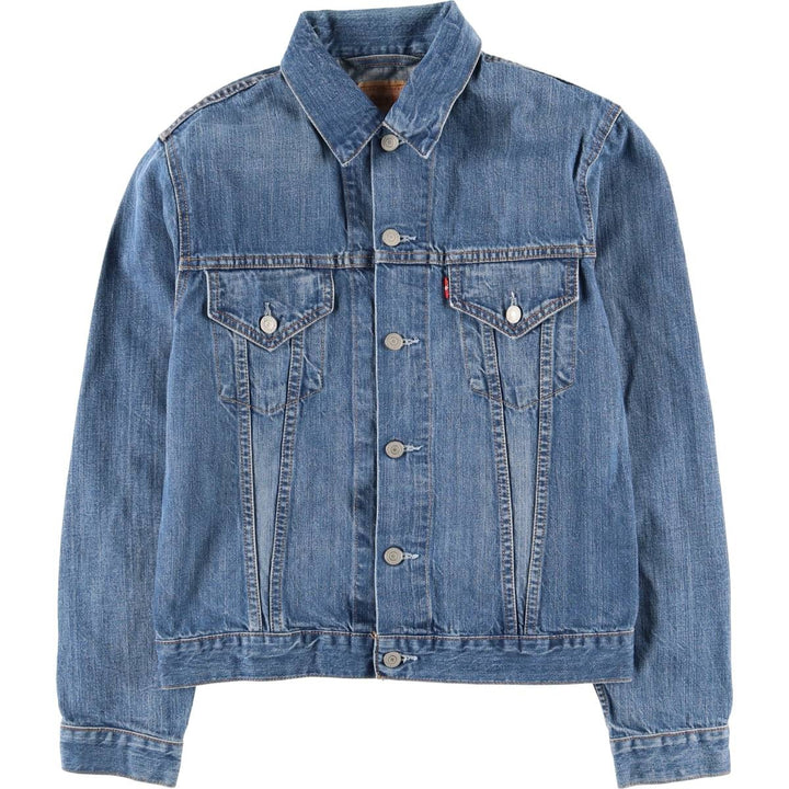 Levi's 72530-0021 Euro Model Denim Jacket, Men's Size Medium cotton blue type Vintage Second Hand
