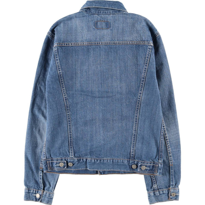 Levi's 72530-0021 Euro Model Denim Jacket, Men's Size Medium cotton blue type Vintage Second Hand