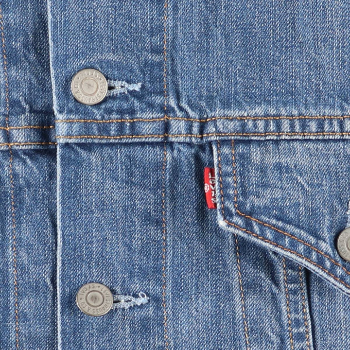 Levi's 72530-0021 Euro Model Denim Jacket, Men's Size Medium cotton blue type Vintage Second Hand