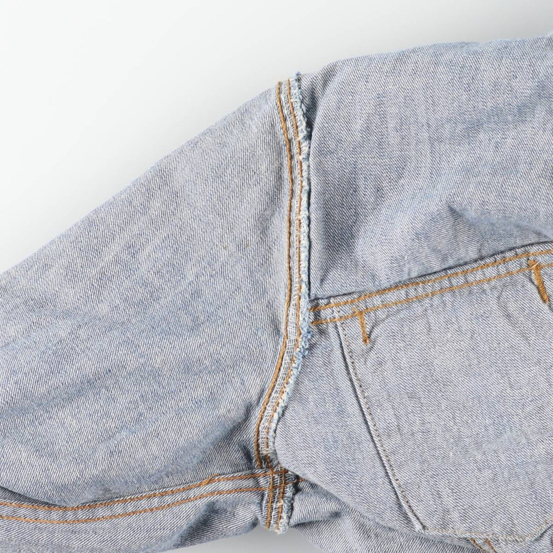 Levi's 72530-0021 Euro Model Denim Jacket, Men's Size Medium cotton blue type Vintage Second Hand