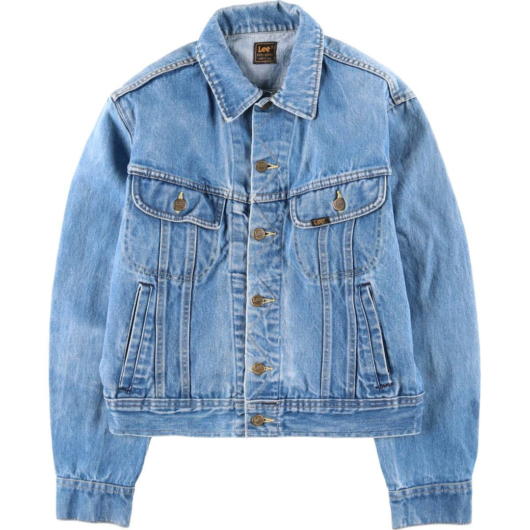 Vintage 1980'S Lee Riders denim jacket, made in the USA, size S, men's. unclear blue type Vintage Second Hand