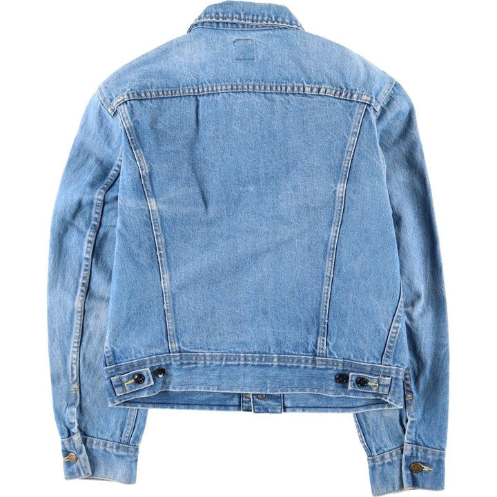 Vintage 1980'S Lee Riders denim jacket, made in the USA, size S, men's. unclear blue type Vintage Second Hand
