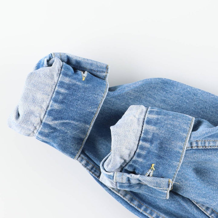 Vintage 1980'S Lee Riders denim jacket, made in the USA, size S, men's. unclear blue type Vintage Second Hand