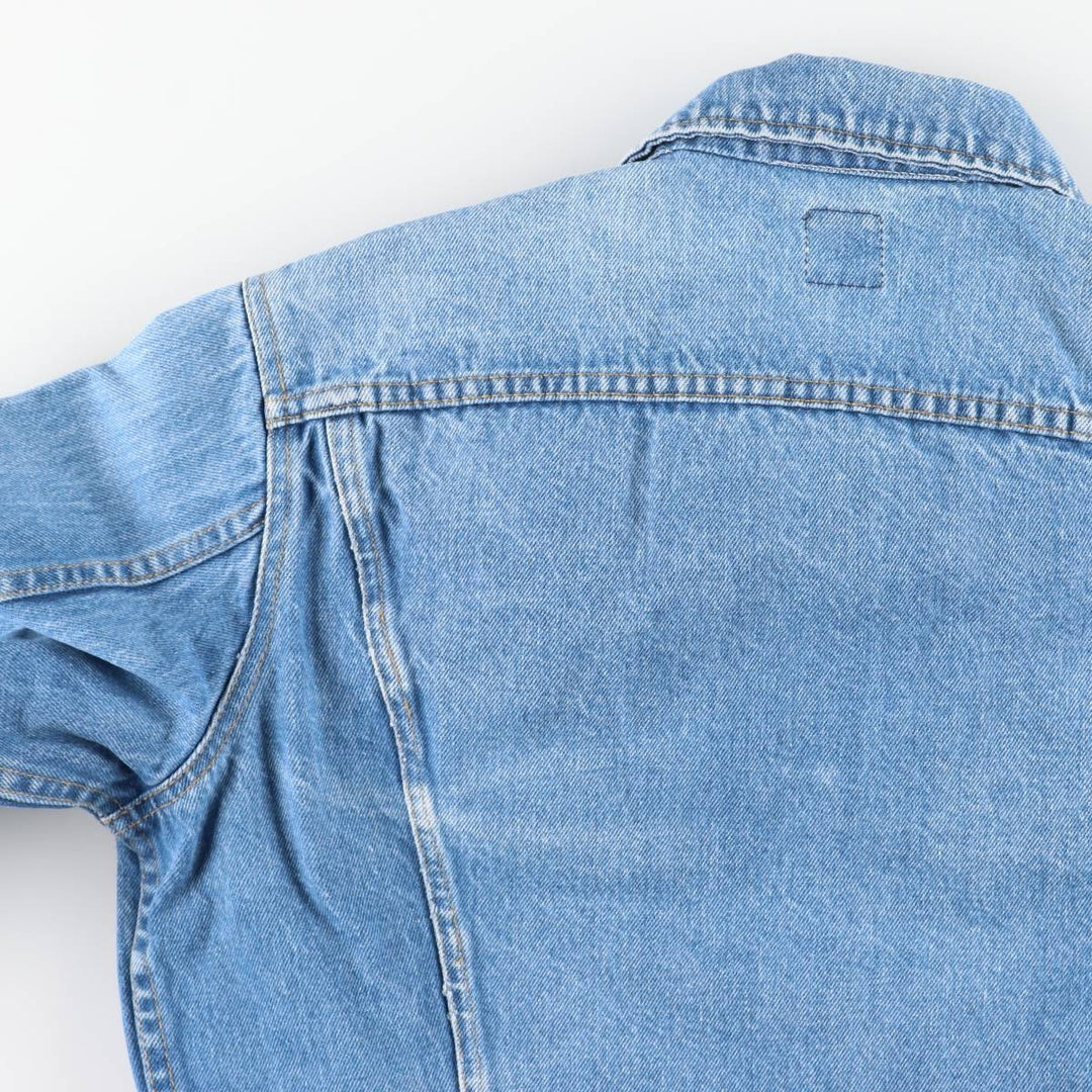 Vintage 1980'S Lee Riders denim jacket, made in the USA, size S, men's. unclear blue type Vintage Second Hand