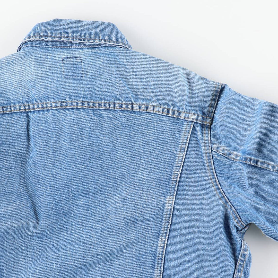 Vintage 1980'S Lee Riders denim jacket, made in the USA, size S, men's. unclear blue type Vintage Second Hand
