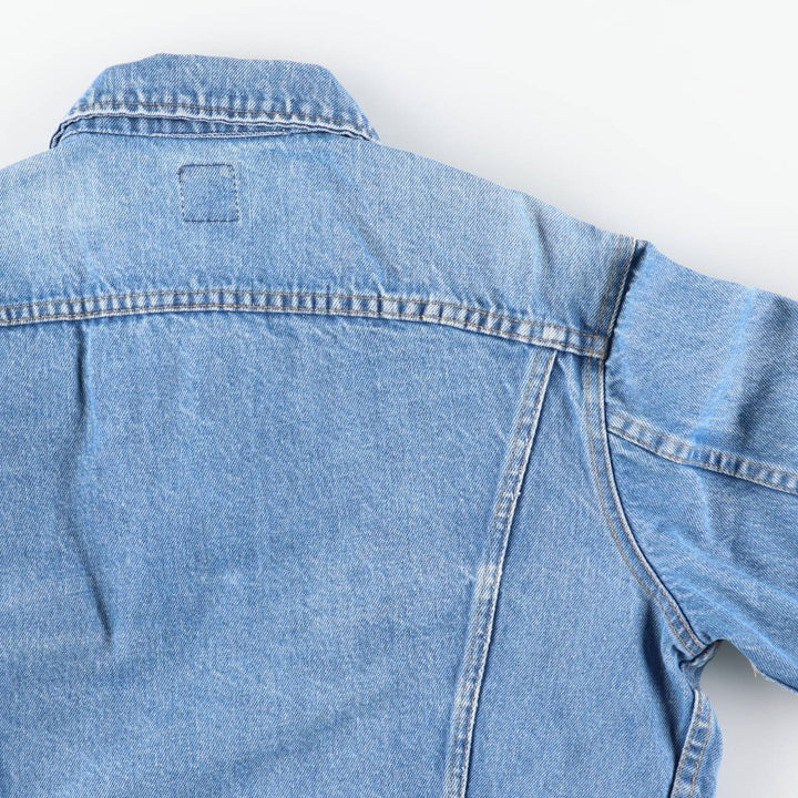 Vintage 1980'S Lee Riders denim jacket, made in the USA, size S, men's. unclear blue type Vintage Second Hand