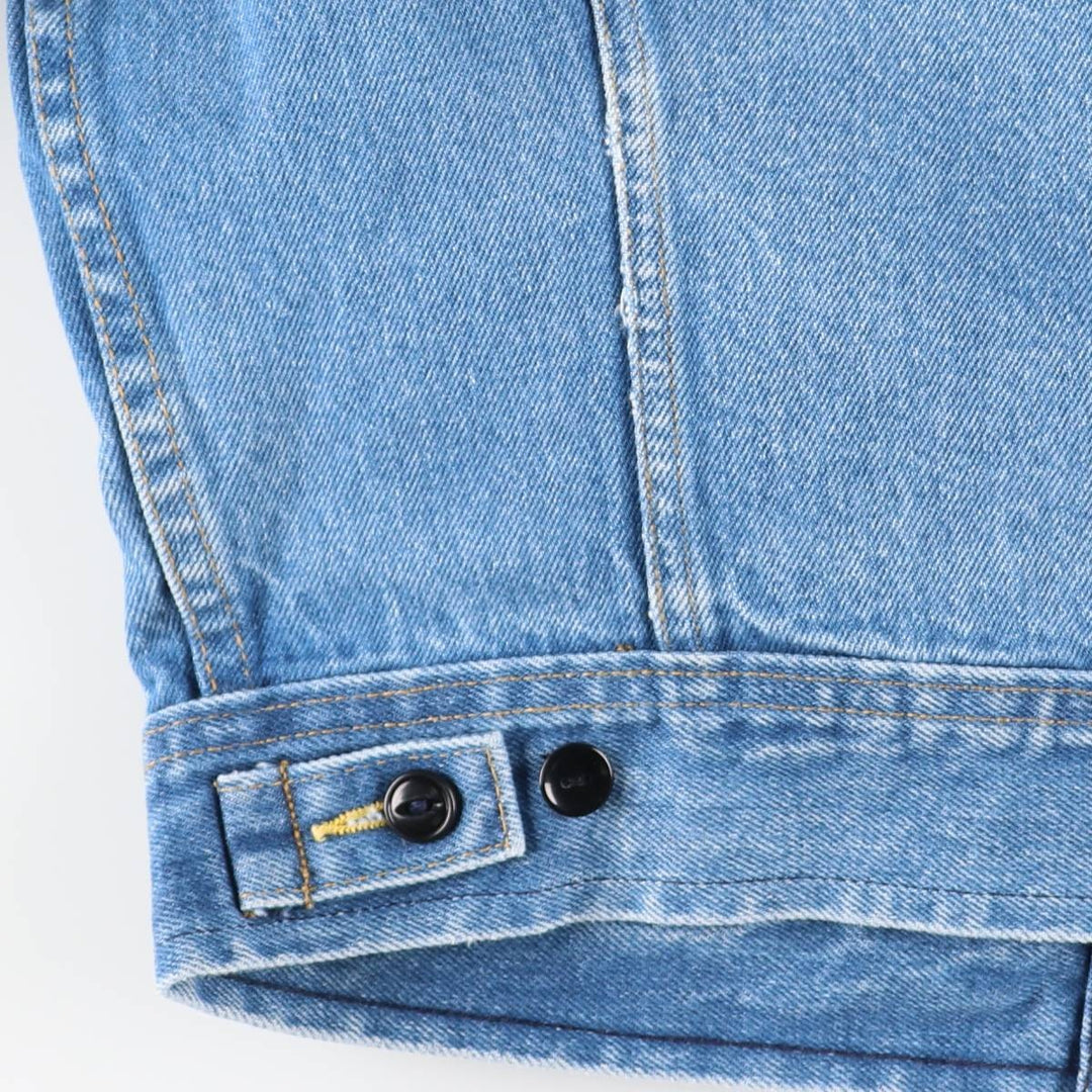 Vintage 1980'S Lee Riders denim jacket, made in the USA, size S, men's. unclear blue type Vintage Second Hand