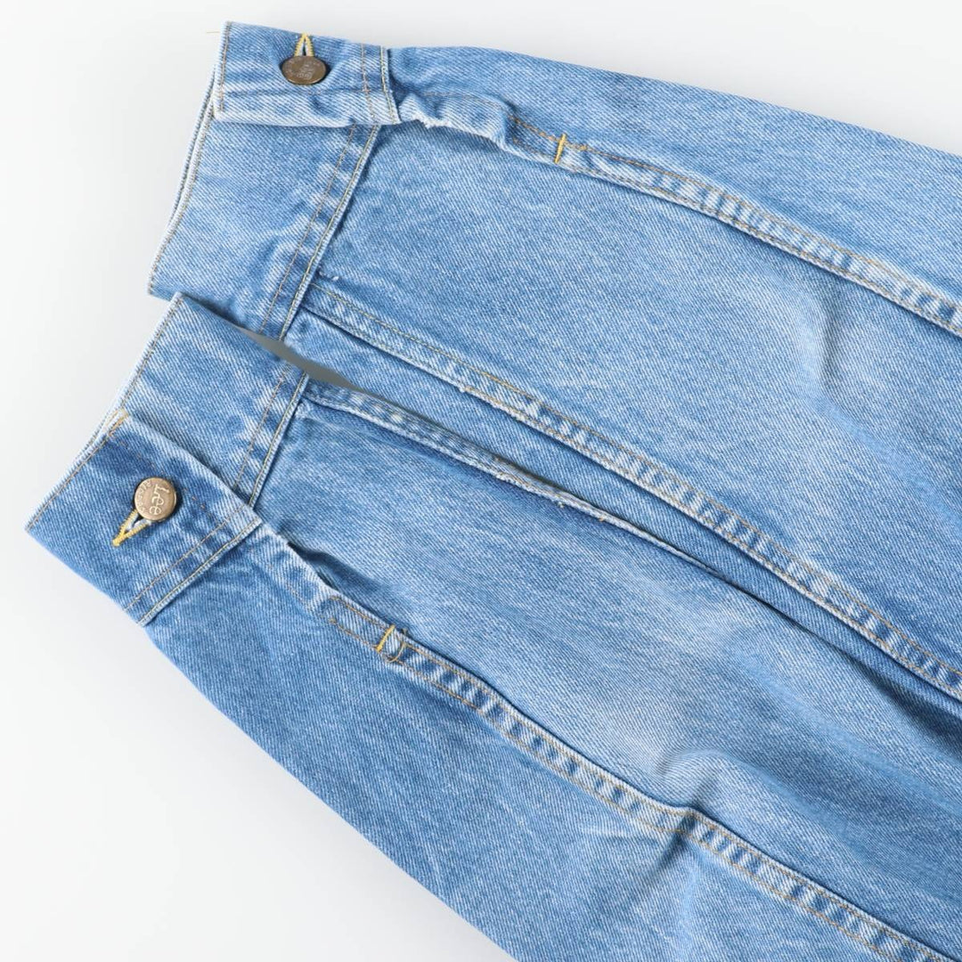 Vintage 1980'S Lee Riders denim jacket, made in the USA, size S, men's. unclear blue type Vintage Second Hand