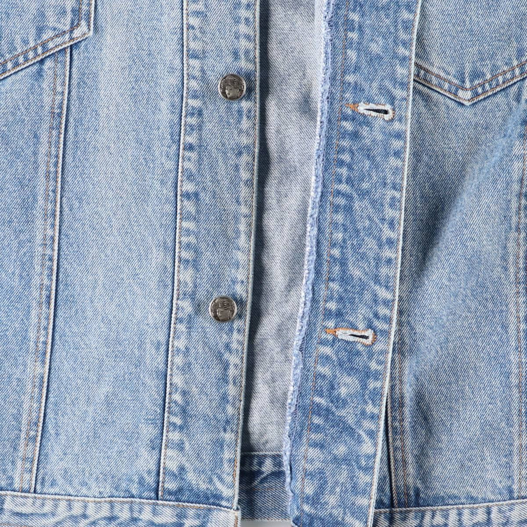 90'S GAP Vintage Denim Jacket, Men's Size L cotton blue type Vintage Second Hand