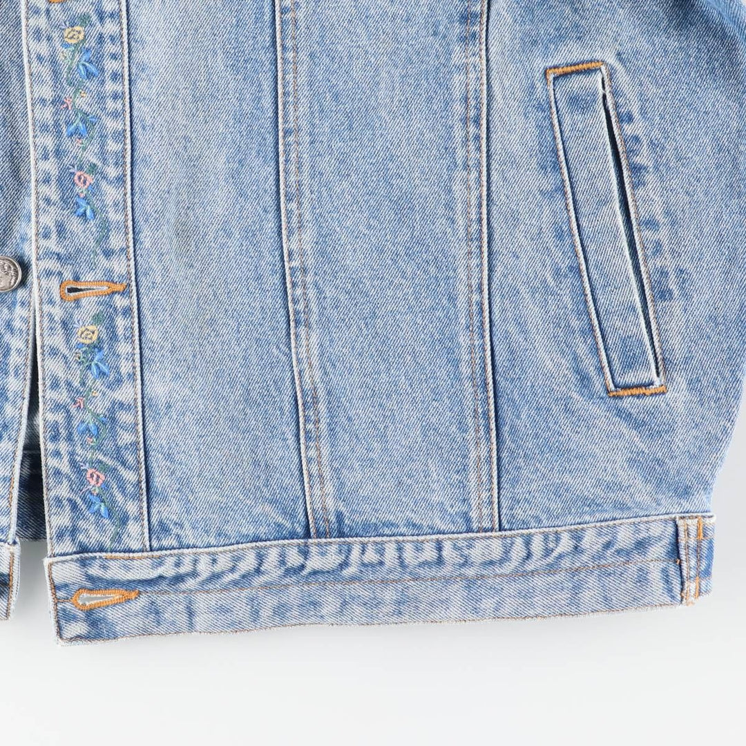 90'S GAP Vintage Denim Jacket, Men's Size L cotton blue type Vintage Second Hand