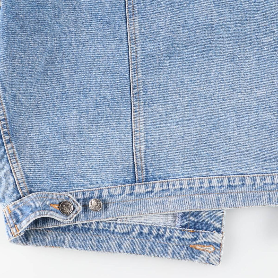 90'S GAP Vintage Denim Jacket, Men's Size L cotton blue type Vintage Second Hand