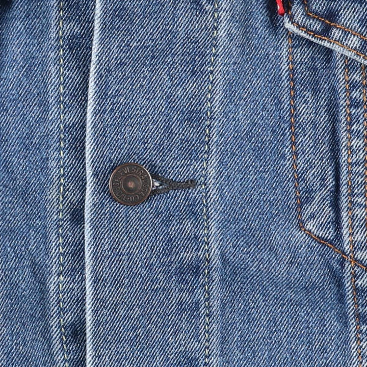 Levi's 72334 denim jacket, G-jacket, men's XL size unclear blue type Vintage Second Hand