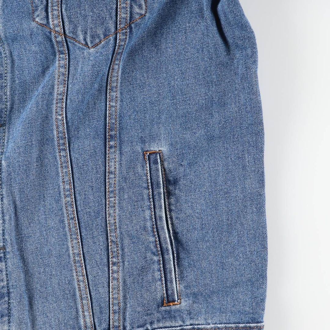 Levi's 72334 denim jacket, G-jacket, men's XL size unclear blue type Vintage Second Hand