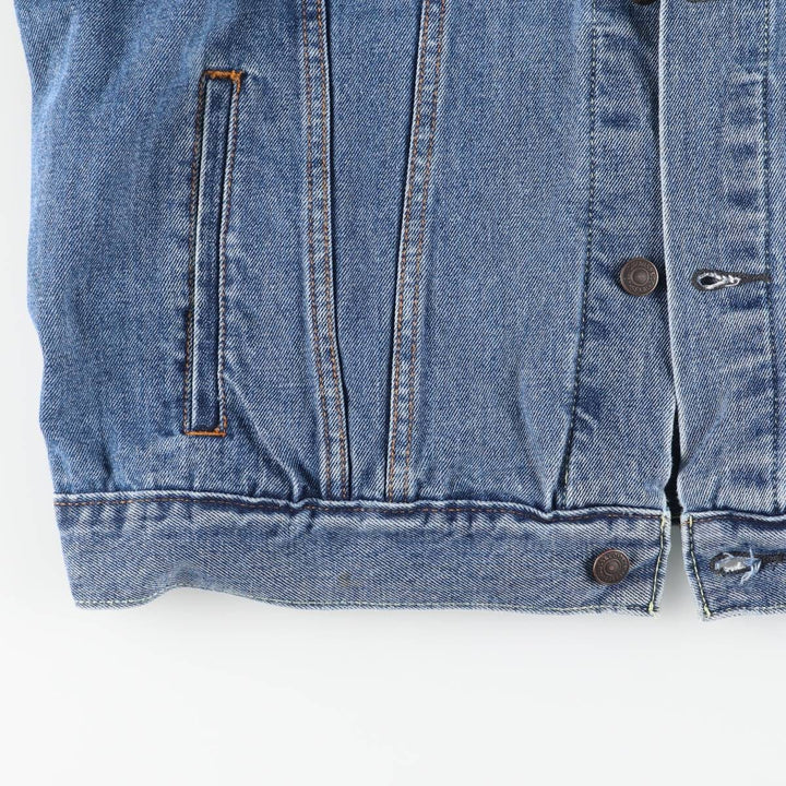 Levi's 72334 denim jacket, G-jacket, men's XL size unclear blue type Vintage Second Hand
